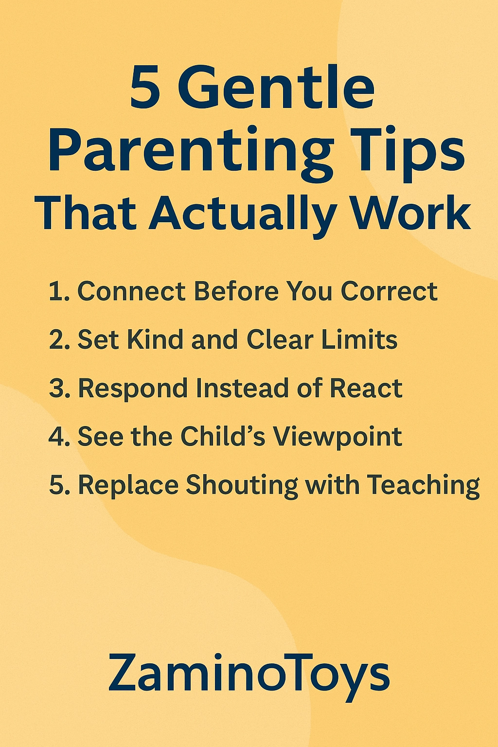 parenting tips for Indian parents – gentle parenting strategies that actually work by ZaminoToys