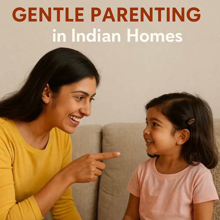 Gentle parenting tips for Indian families – South Asian mother with daughter