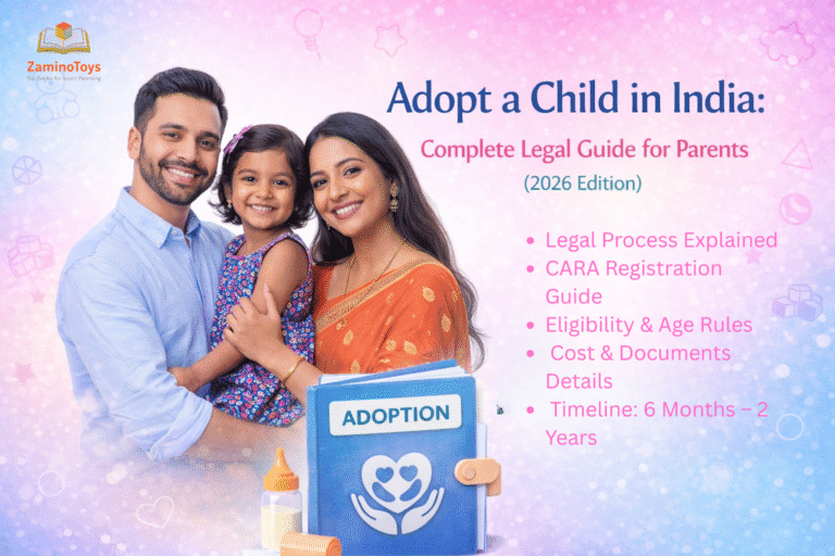 Adopt a child in India legal process guide 2026 for parents CARA adoption steps