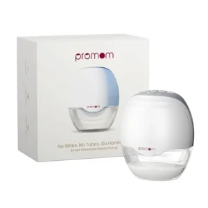 Promom Electric Breast Pump, Cordless/Compact/Portable/Hands-Free Pumping with 3 Modes