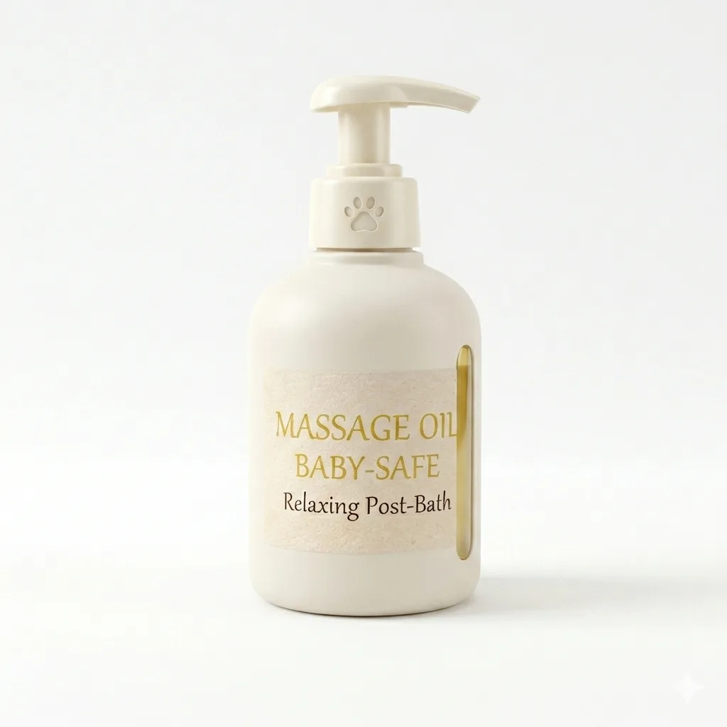 Baby-safe massage oil