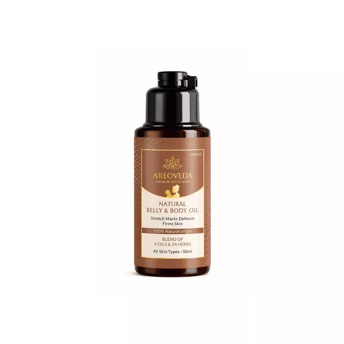 AreoVeda Belly & Body Oil for Stretch Marks areoveda