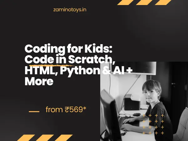 Coding for Kids: Code in Scratch, HTML, Python & AI + More
