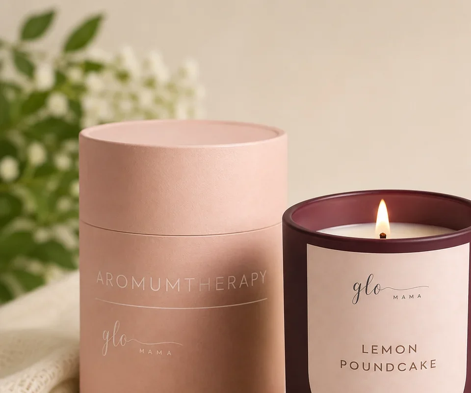 INSEN Anti-Nausea Aromatherapy Soy Wax Candle for Pregnant Women with Lemon and Vanilla Essential Oils