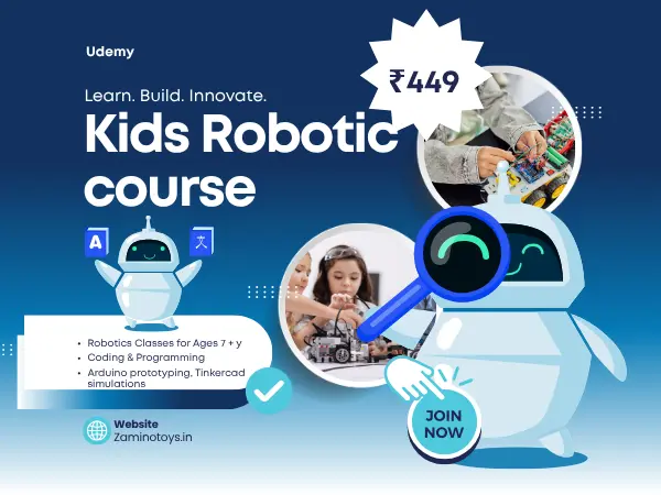 Robotics for Kids : Learn coding while building Robots