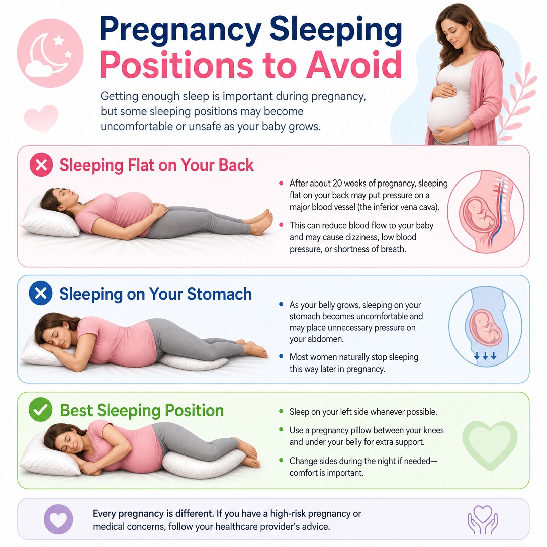 sleeping position for pregnant women